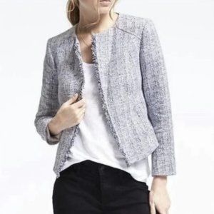 Banana Republic  Nova Fides Tweed Blazer